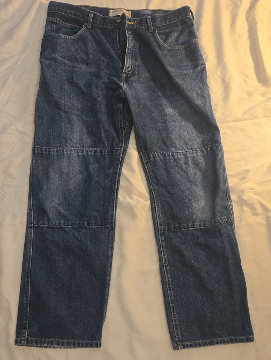 Levi's Other - Levi's Men's Blue Relaxed Wide Jeans with Knee Panels